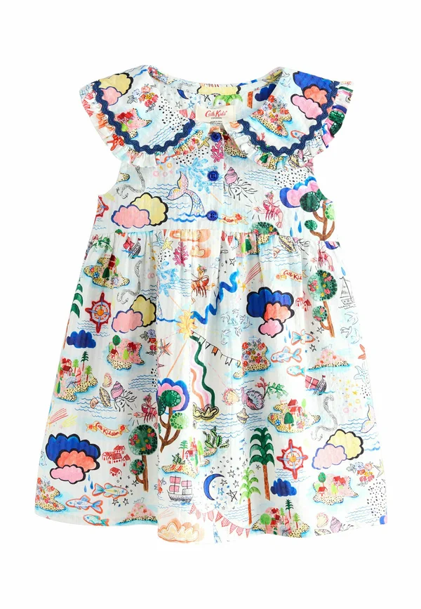 REGULAR FIT-COLLAR - Freizeitkleid - multi print