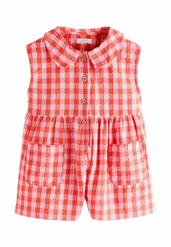 REGULAR FIT-COLLAR - Jumpsuit - red