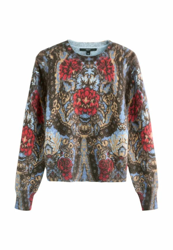 REGULAR FIT - CREW NECK  - Strickpullover - multi paisley