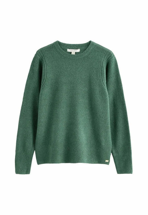 REGULAR FIT - CREW NECK - Strickpullover - olive green