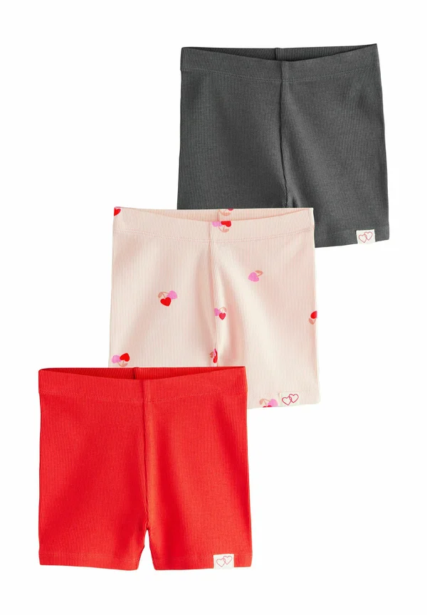 REGULAR FIT CYCLE 3 PACK - Shorts - red