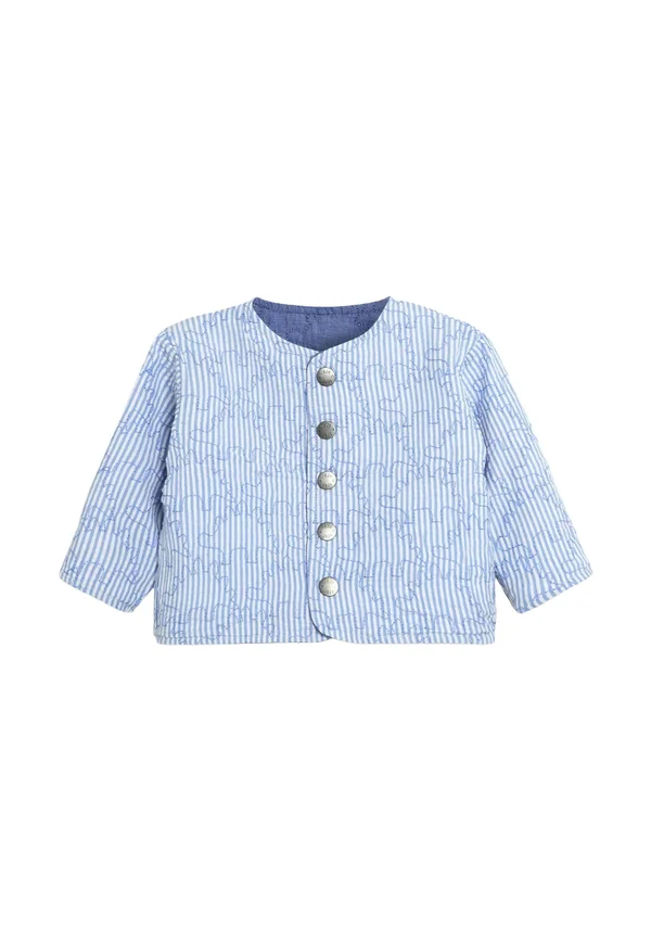 REGULAR FIT - DINO REVERSIBLE  - Jeansjacke - denim