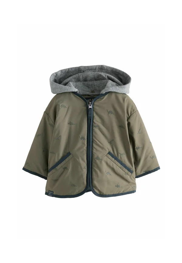 REGULAR FIT-DINOSAUR EMBROIDERED - Übergangsjacke - khaki green