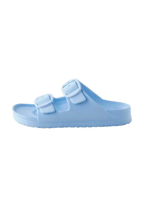 REGULAR FIT -  DOUBLE STRAP FLAT - Badesandale - blue