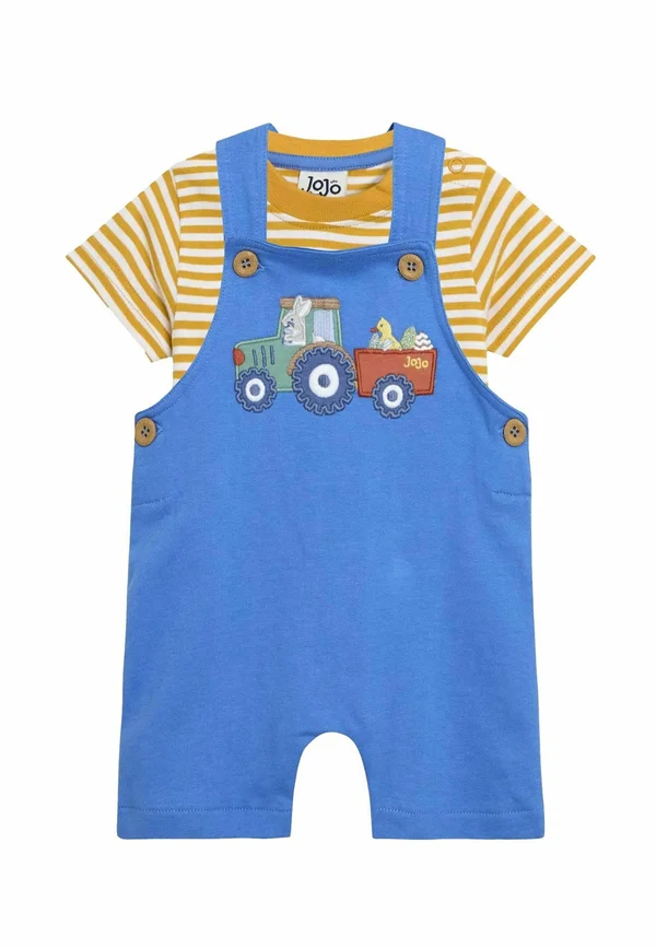 REGULAR FIT - EASTER TRACTOR  SET - Latzhose - blue