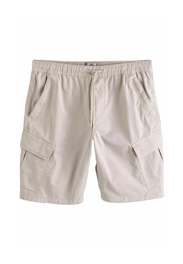 REGULAR FIT - ELASTICATED WAIST - Shorts - bone