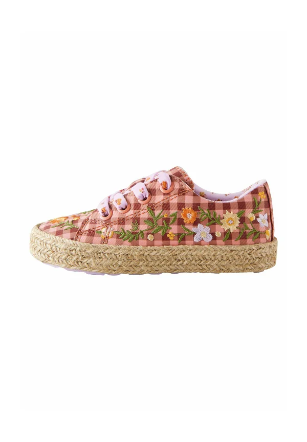 REGULAR FIT - EMBROIDERED - Espadrille - multi gingham