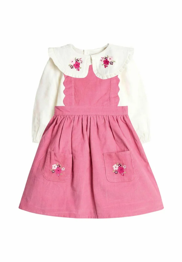 REGULAR FIT - EMBROIDERED SET - Bluse - pink