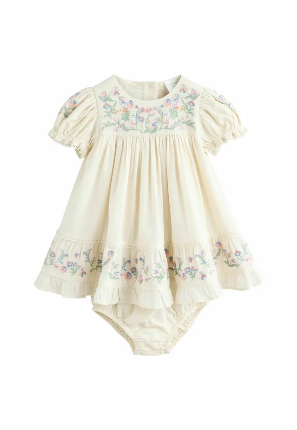 REGULAR FIT - EMBROIDERED SET - Panties - cream floral