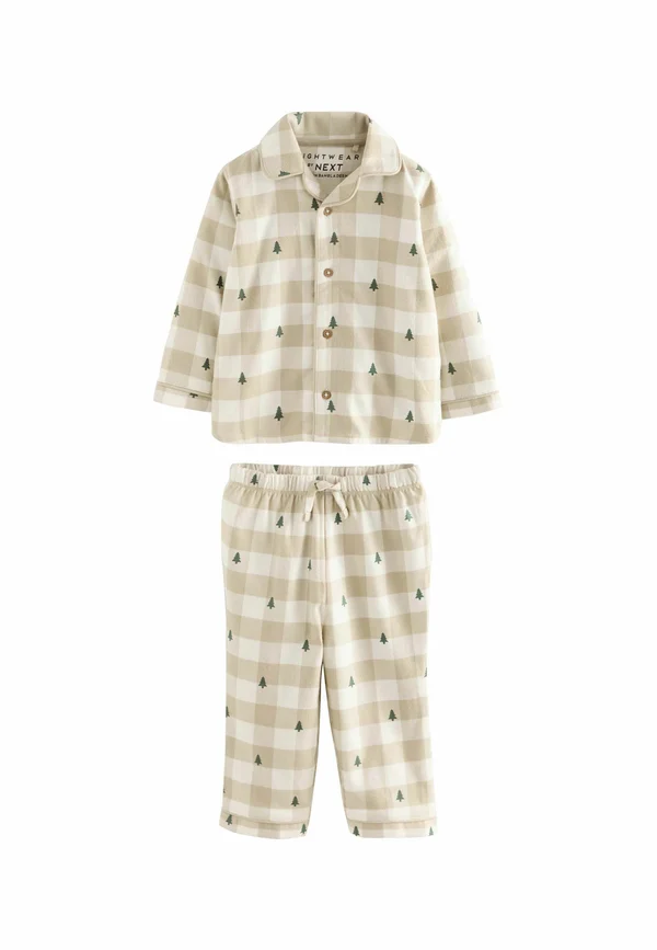 REGULAR FIT - FAMILY CHRISTMAS SET - Nachtwäsche Set - neutral check tree