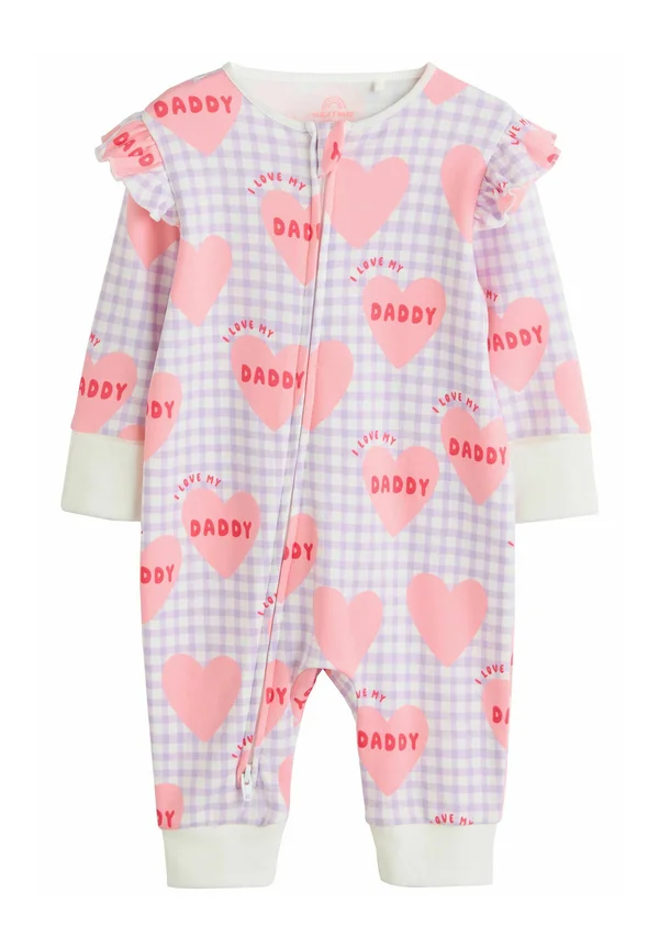 REGULAR FIT FAMILY TWO WAY ZIP - Pyjama - lilac purple