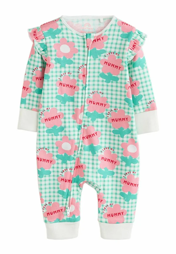 REGULAR FIT FAMILY TWO WAY ZIP - Pyjama - sage green