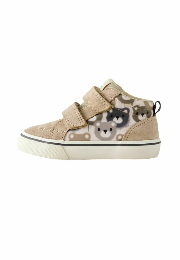 REGULAR FIT -  FASTENING  - Lauflernschuh - neutral brown bear print