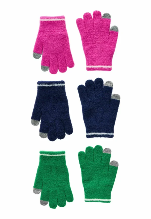 REGULAR FIT - Fingerhandschuh - pink green blue