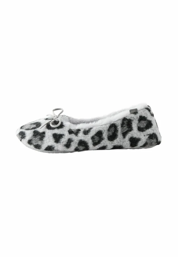 REGULAR FIT - FLAT - Hausschuh - grey animal print