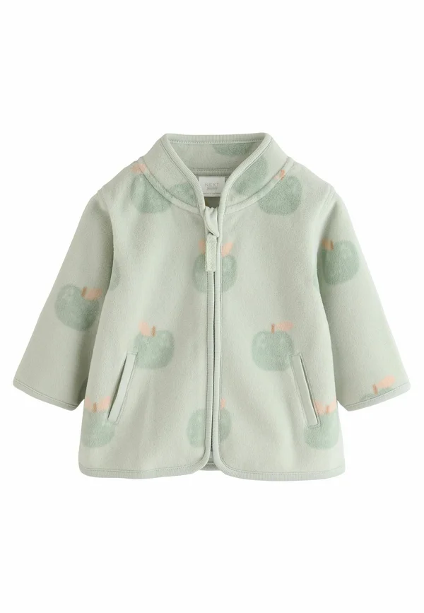 REGULAR FIT  - Fleecejacke - sage green apple print baby