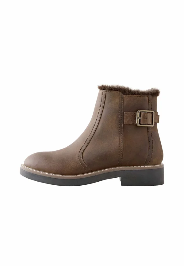 REGULAR FIT - FOREVER COMFORT BUCKLE - Snowboot/Winterstiefel - chocolate brown oiled leather