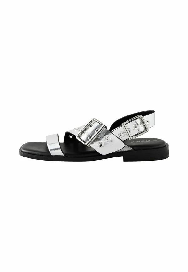 REGULAR FIT - FOREVER COMFORT BUCKLE STRAP - Riemensandalette - silver