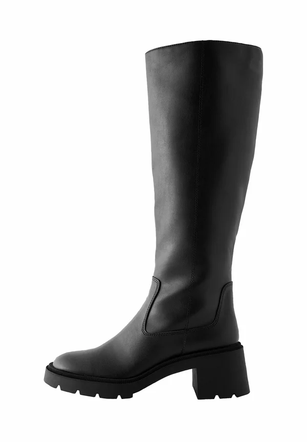 REGULAR FIT - FOREVER COMFORT CHUNKY ROUND TOE - Stiefel - mottled black