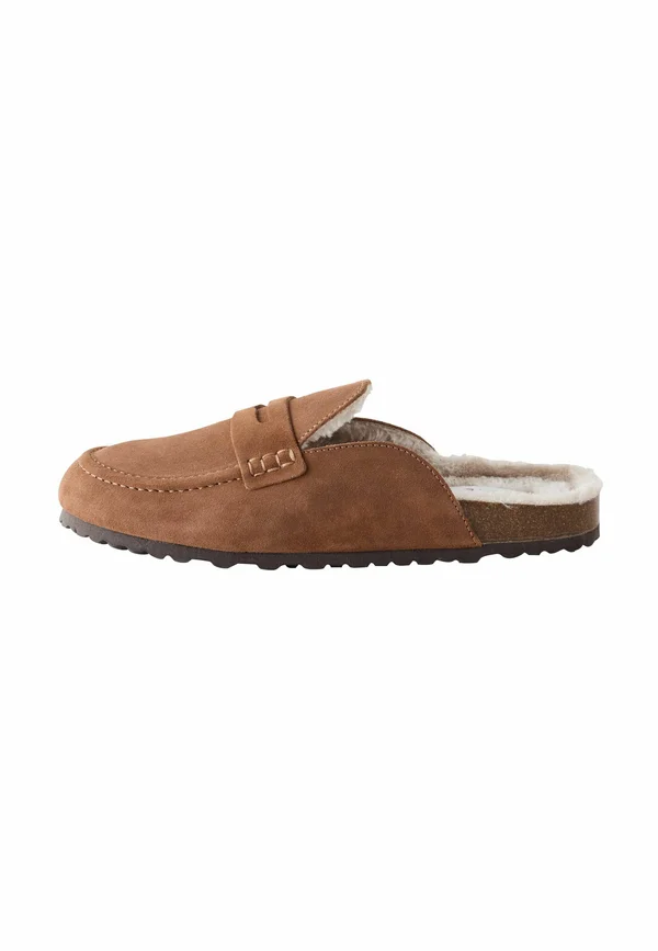 REGULAR FIT - FOREVER COMFORT FOOTBED - Pantolette flach - tan brown