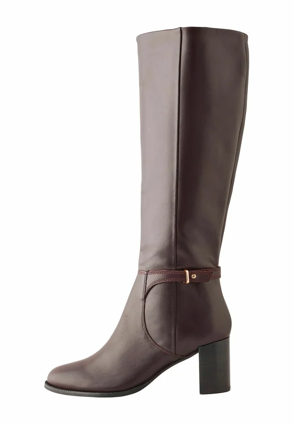 REGULAR FIT - FOREVER COMFORT HARDWARE - Stiefel - chocolate brown leather