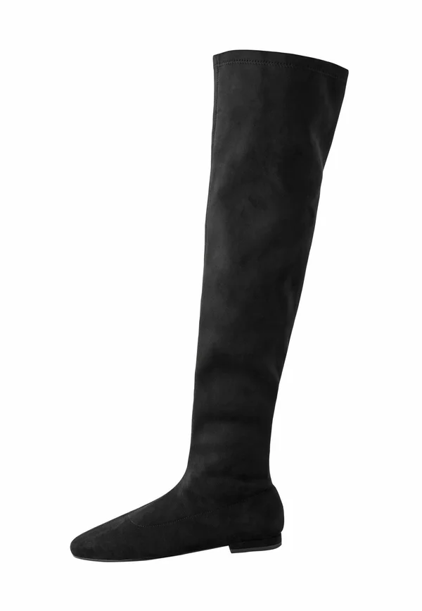 REGULAR FIT - FOREVER COMFORT  - Overknees - black