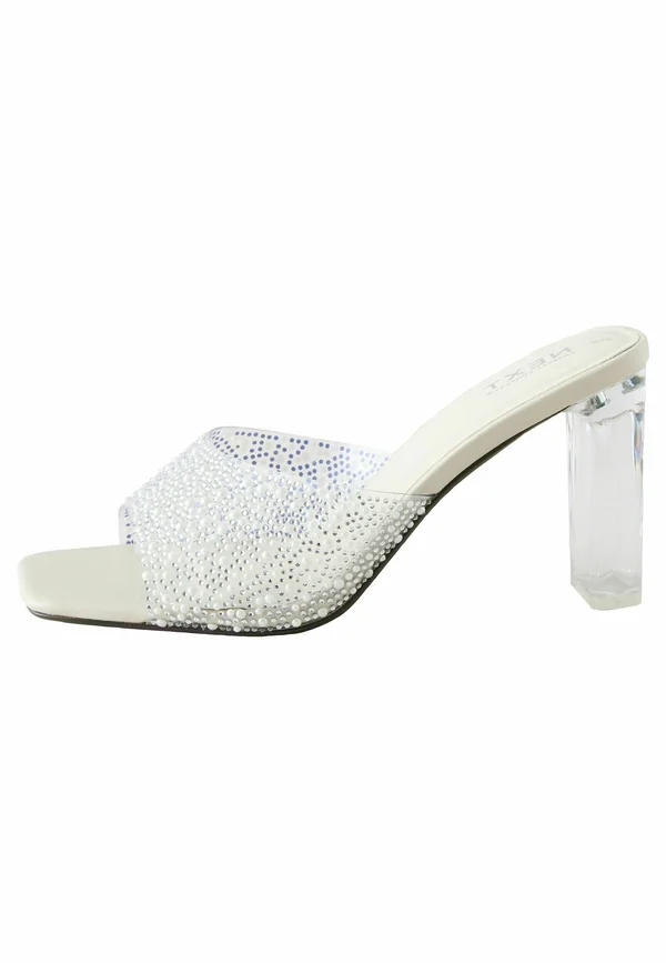 REGULAR FIT - FOREVER COMFORT PERSPEX BLOCK - Pantolette flach - shimmer