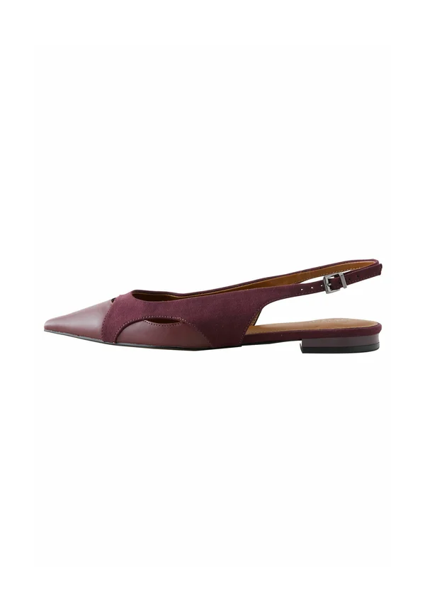 REGULAR FIT - FOREVER COMFORT POINTED TOE - Sling-Ballerina - berry red