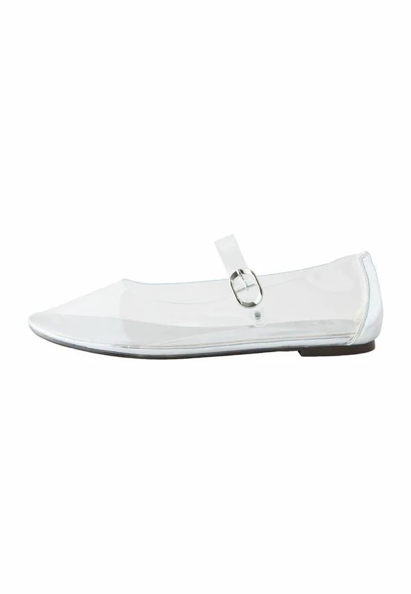 REGULAR FIT - FOREVER COMFORT ROUND MARY JANE - Riemchenballerina - silver