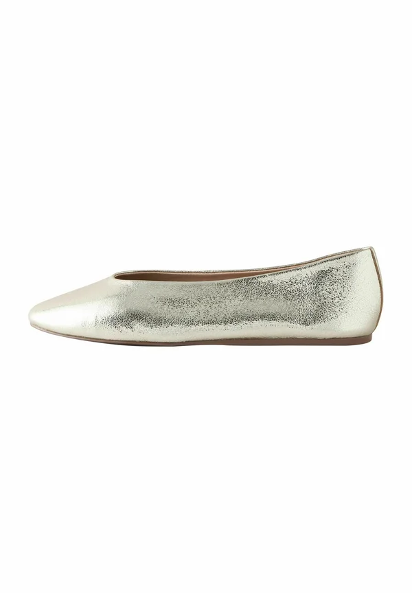 REGULAR FIT - FOREVER COMFORT  ROUND TOE - Klassischer Ballerina - gold