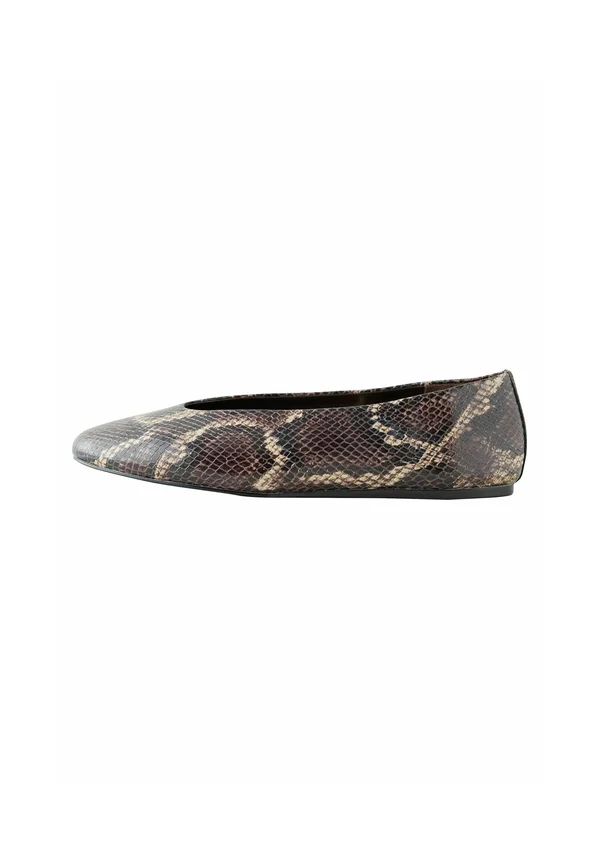 REGULAR FIT - FOREVER COMFORT  ROUND TOE - Klassischer Ballerina - new snake