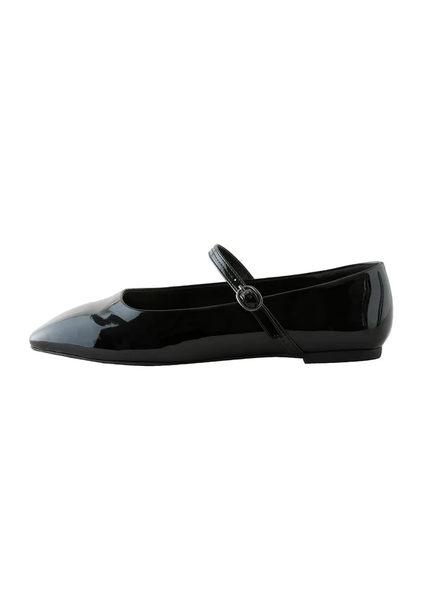 REGULAR FIT - FOREVER COMFORT® SQUARE TOE MARY JANE  - Riemchenballerina - new black patent