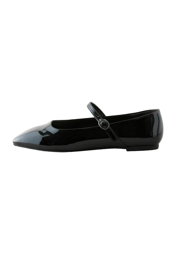 REGULAR FIT - FOREVER COMFORT® SQUARE TOE MARY JANE  - Riemchenballerina - black patent