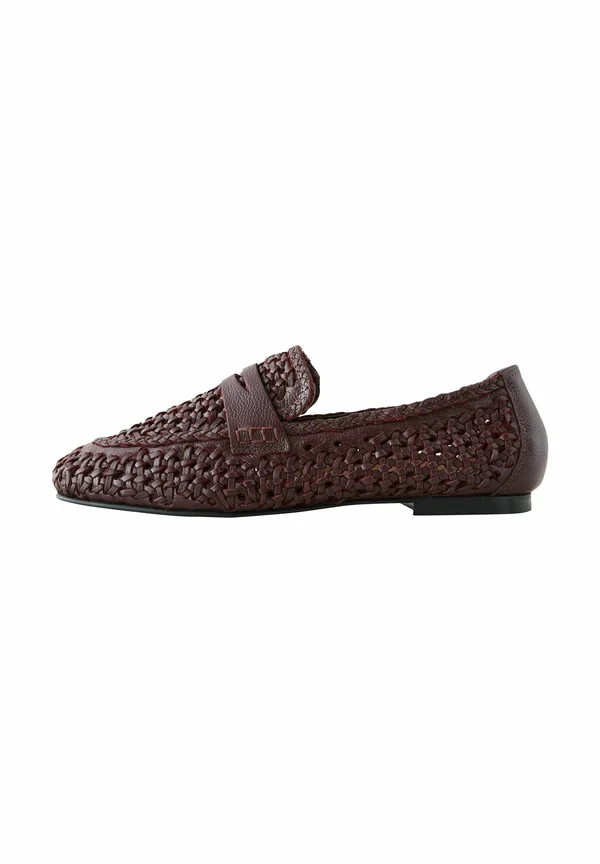 REGULAR FIT - FOREVER COMFORT SQUARE TOE WEAVE - Slipper - wine