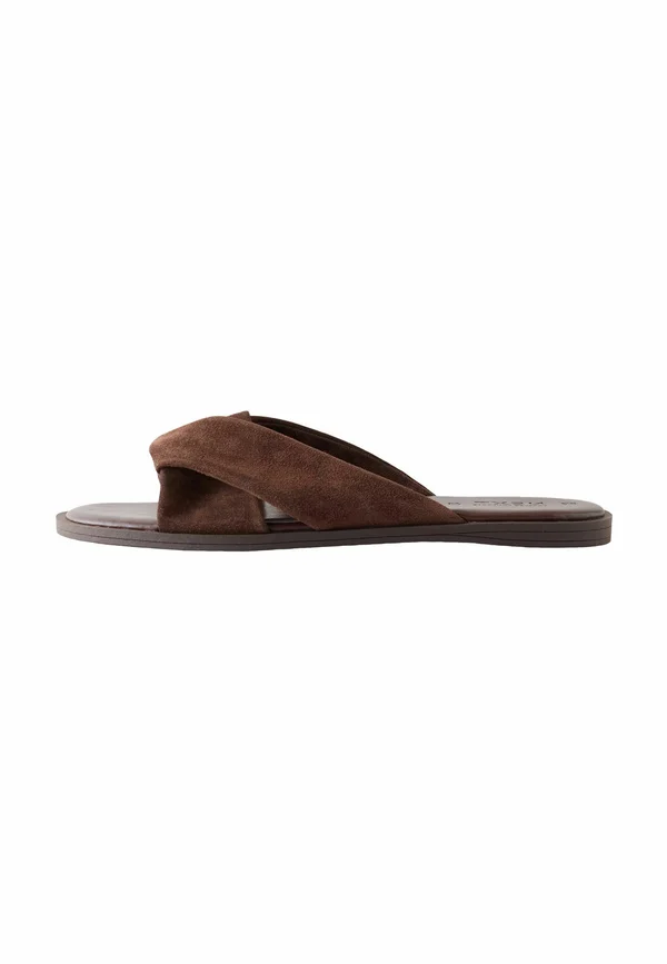 REGULAR FIT - FOREVER COMFORT TWISTED - Pantolette flach - new chocolate brown