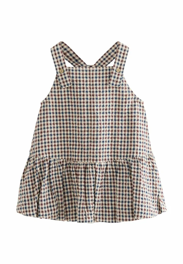 REGULAR FIT - Freizeitkleid - neutral check