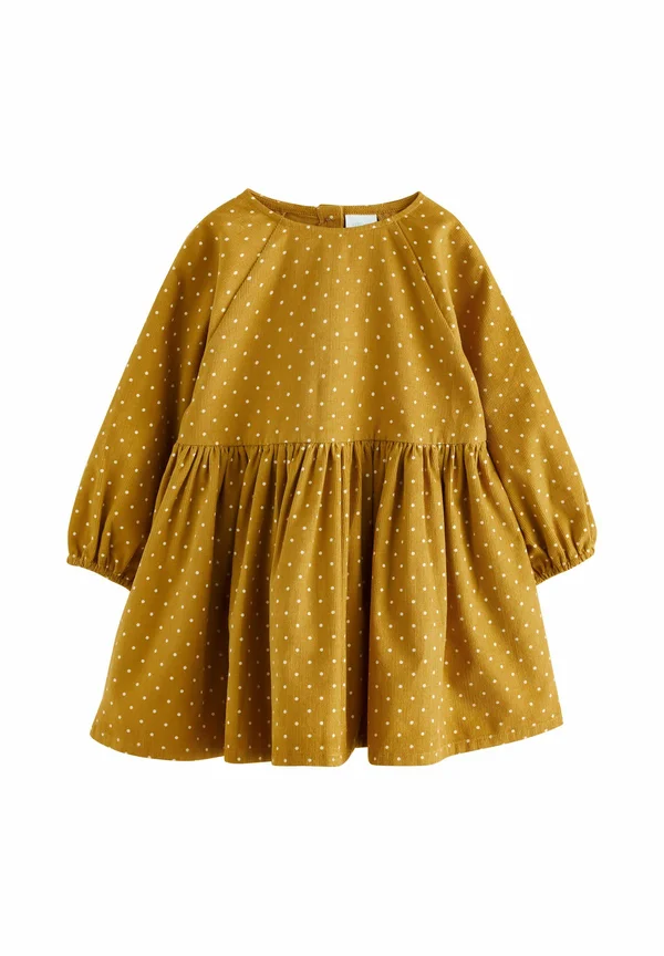 REGULAR FIT - Freizeitkleid - ochre yellow spot