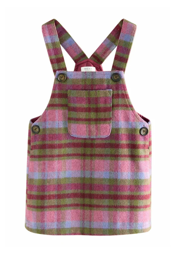 REGULAR FIT - Freizeitkleid - purple check