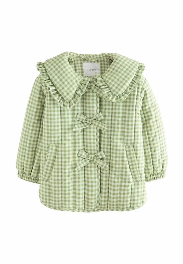 REGULAR FIT -   FRILL COLLAR  - Winterjacke - green