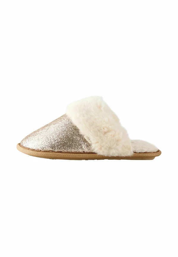 REGULAR FIT - GLITTER - Hausschuh - gold