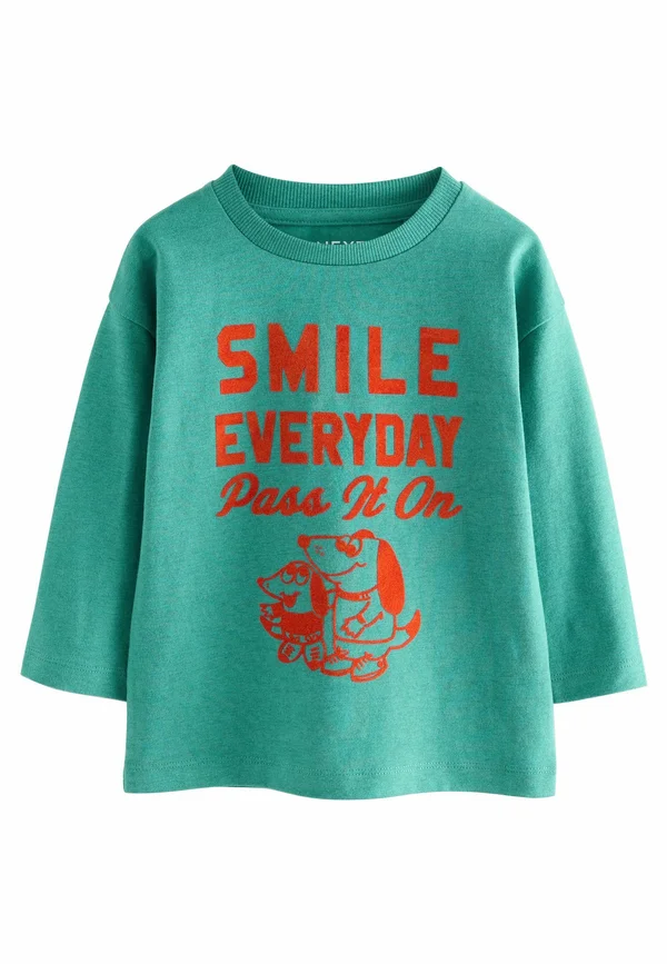 REGULAR FIT GRAPHIC  - Langarmshirt - blue smile everyday