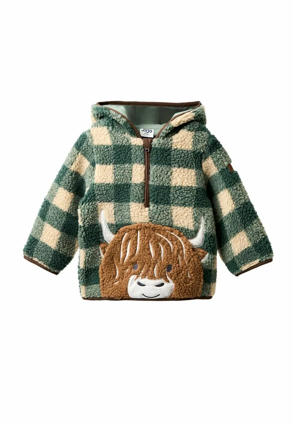 REGULAR FIT - HALF ZIP  - Fleecejacke - green