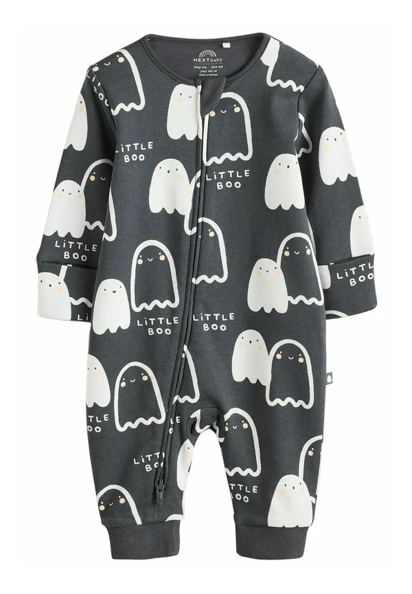 REGULAR FIT - HALLOWEEN GHOST TWO WAY ZIP - Pyjama - black
