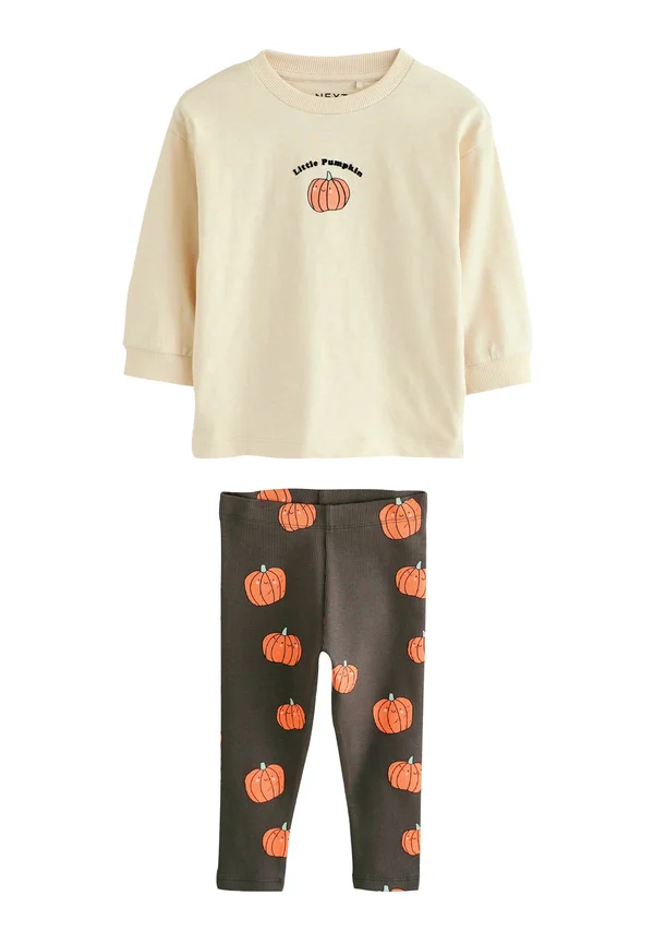 REGULAR FIT - HALLOWEEN SET - Leggings - Hosen - neutral little pumpkin