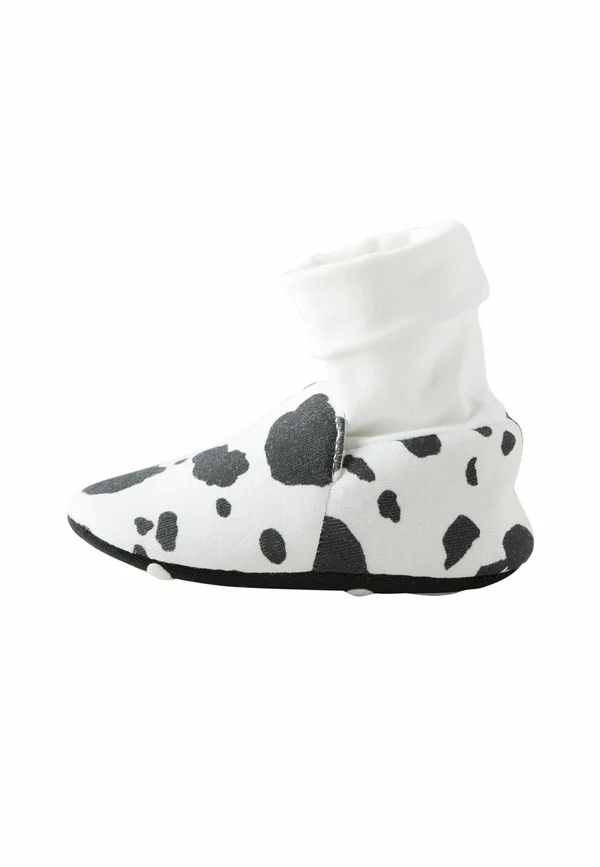 REGULAR FIT - Hausschuh - white black cow print