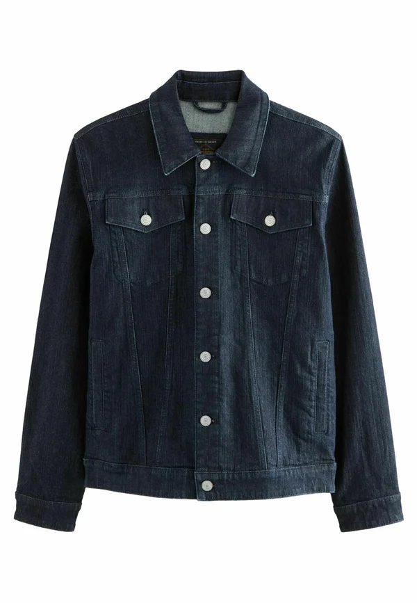 REGULAR FIT - Jeansjacke - dark blue