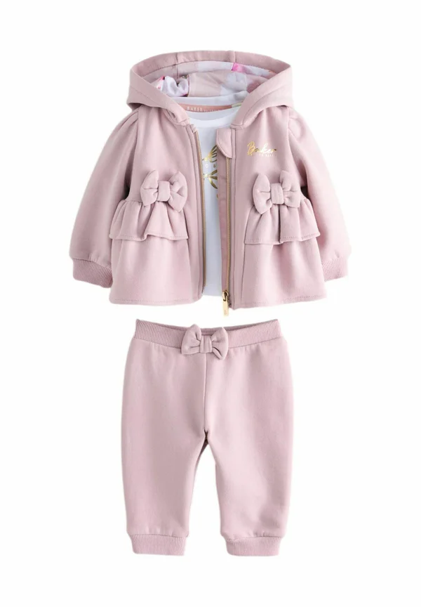 REGULAR FIT - JOGGERS SET - Langarmshirt - pink