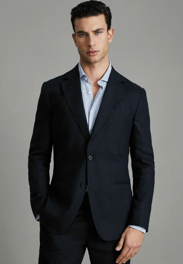 REGULAR FIT - KIN SINGLE BREASTED  - Sakko - navy
