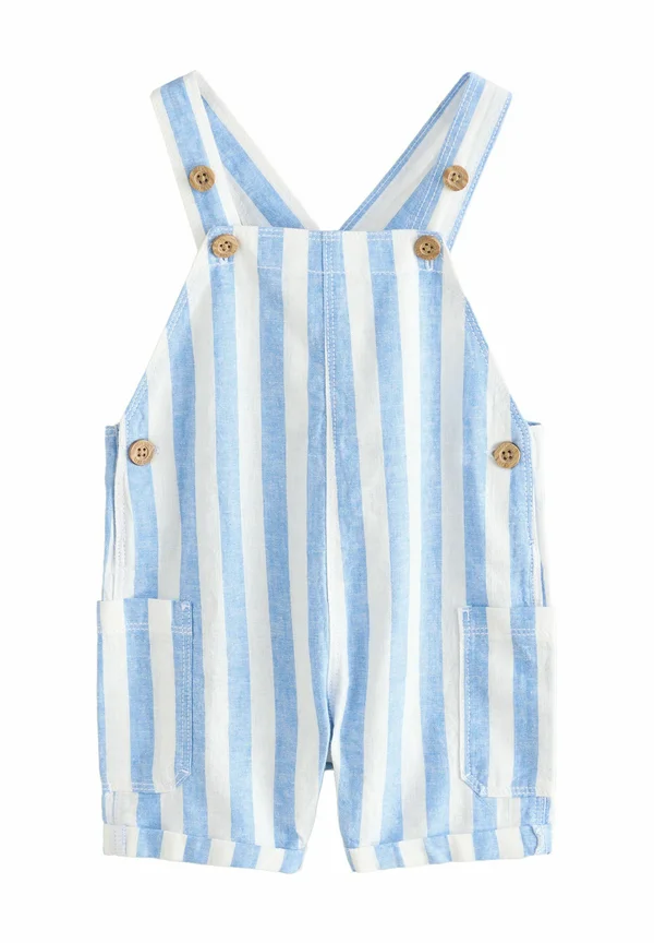 REGULAR FIT - Latzhose - blue stripe