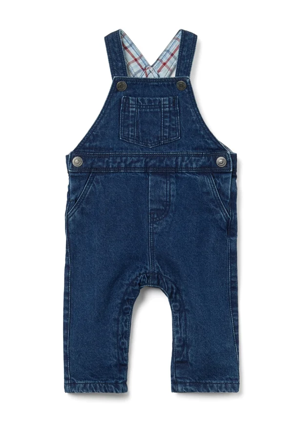 REGULAR FIT - Latzhose - dark blue